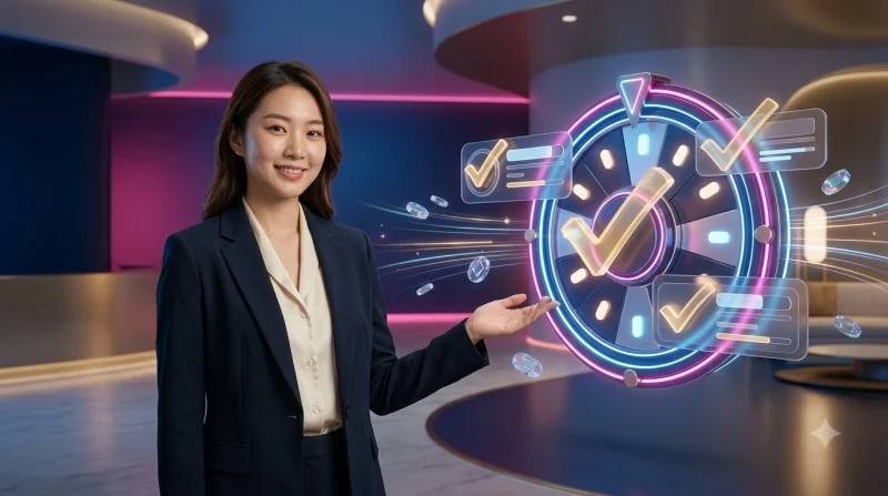 Abstract digital danh sách kiểm tra cho các giao dịch trực tuyến an toàn