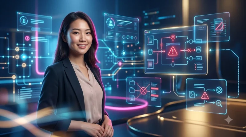 ba-loai-loi-giao-dich-thuong-gap-duoc-minh-hoa-bang-cac-card-hologram-phat-sang-tren-nen-den-bong Ba loại lỗi giao dịch thường gặp được minh họa bằng các card hologram phát sáng trên nền đen bóng
