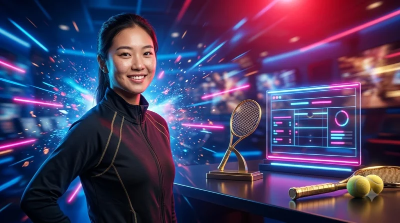ba-the-noi-truu-tuong-bieu-thi-cac-loai-keo-tennis-khac-nhau-tren-nen-toi-sang-trong Ba thẻ nổi trừu tượng biểu thị các loại kèo tennis khác nhau trên nền tối sang trọng