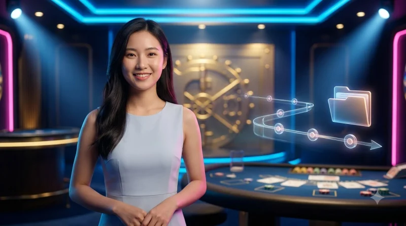 Bàn tay người dùng thao tác trên máy tính bảng để xem lịch sử tài khoản ALO789 với quy trình từng bước
