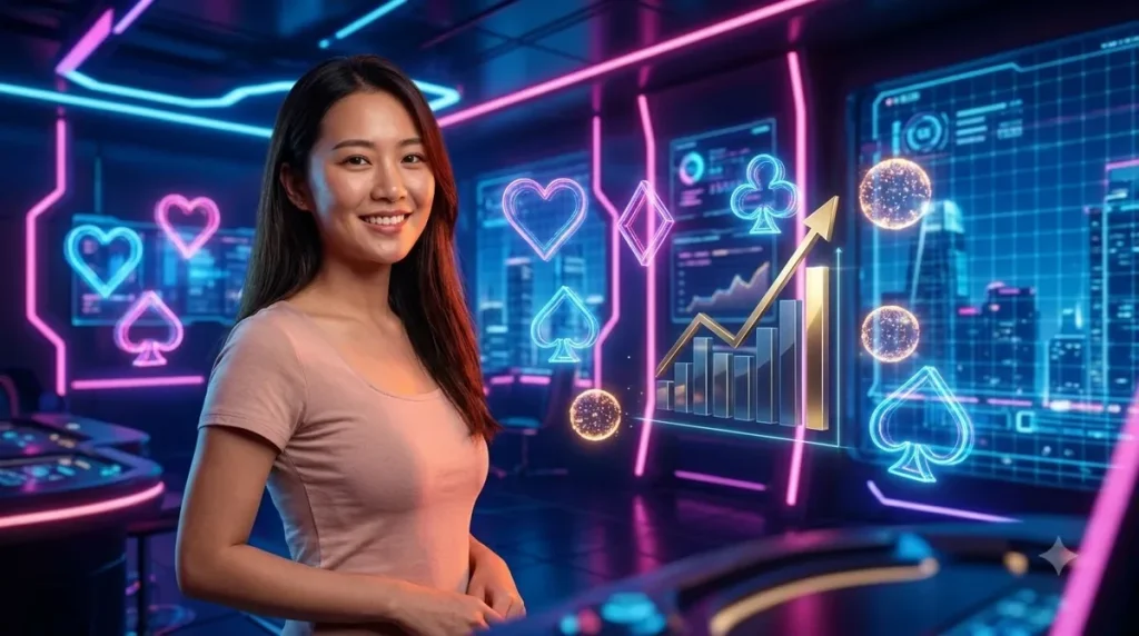 Minh họa các lợi ích khi chơi game bài trực tuyến ALO789