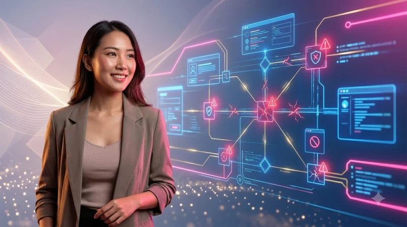 Hình ảnh lá bài tiến lên trong tư thế do dự minh họa sai lầm thường gặp khi chơi