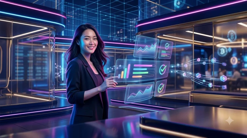 Minh họa lợi ích bảo mật và minh bạch tài khoản