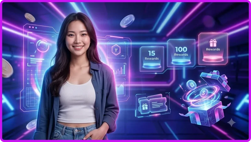 Minh họa lợi ích khi nhận thưởng từ chính sách khuyến mãi ALO789 trên điện thoại.